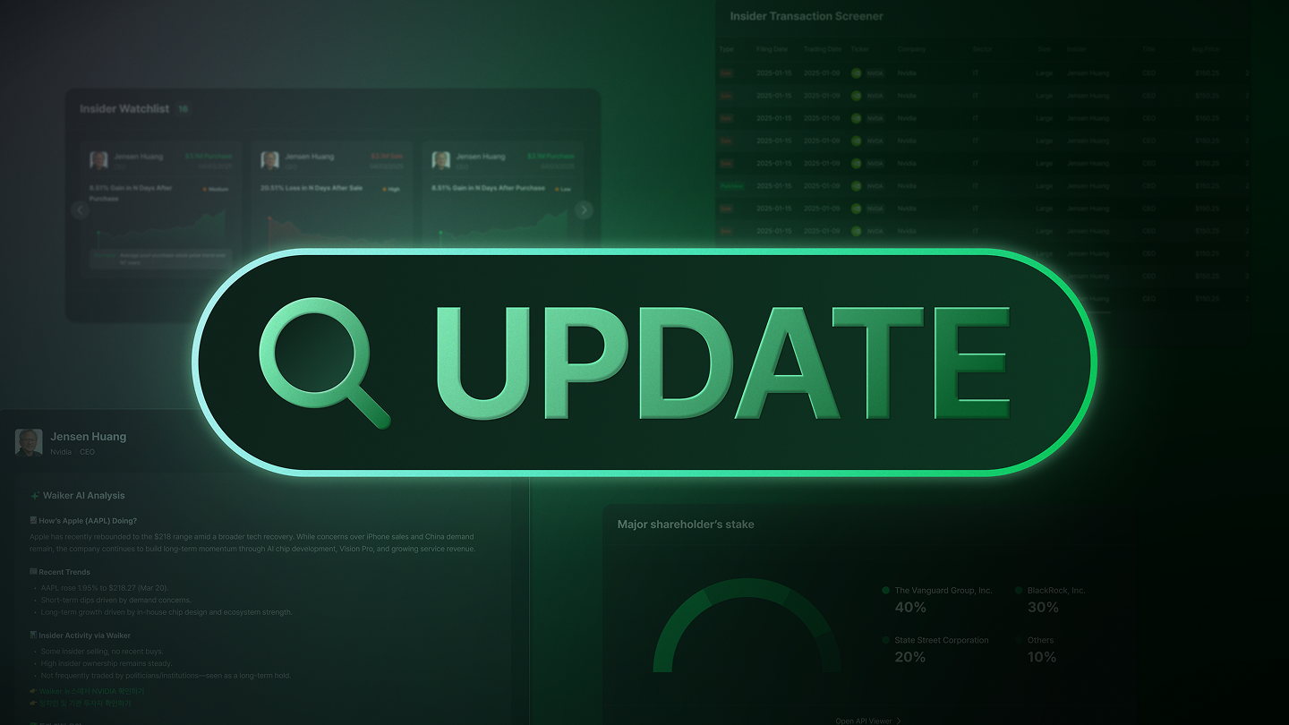 [04/23/25] New Update: Launch of Waiker Data Search in Data Labs